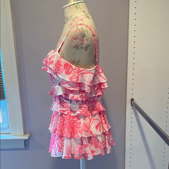 Lilly Pulitzer Olive Top Resort White Caliente - Picture 6 of 16